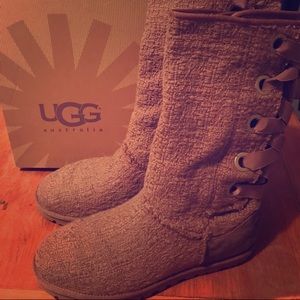 Ugg lace up boots